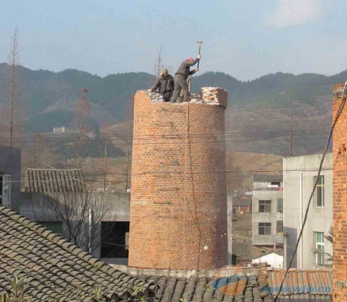 磚煙囪拆除